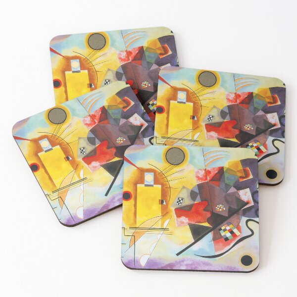 Item preview, Wassily Kandinsky Yellow-Red-Blue designed and sold by maniacfitness.