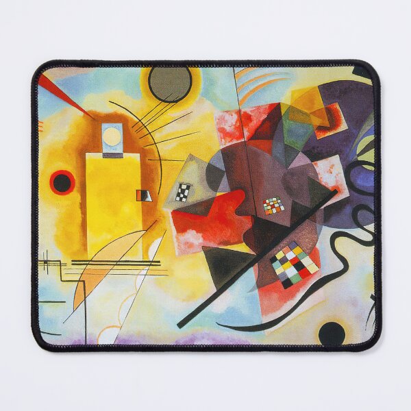 Item preview, Wassily Kandinsky Yellow-Red-Blue designed and sold by maniacfitness.