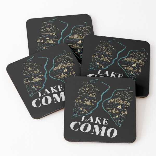 Item preview, Lake Como - The perfect gift for travel lovers, Italian landscapes enthusiasts, and those with an elegant sense of style. designed and sold by ZyziowskyArt.