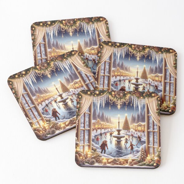 Item preview, Christmas View From The Window WXM19 designed and sold by HappyHavenStu.