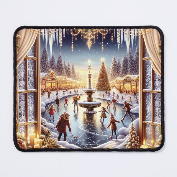 Item preview, Christmas View From The Window WXM19 designed and sold by HappyHavenStu.
