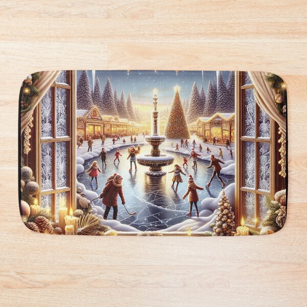 Item preview, Christmas View From The Window WXM19 designed and sold by HappyHavenStu.