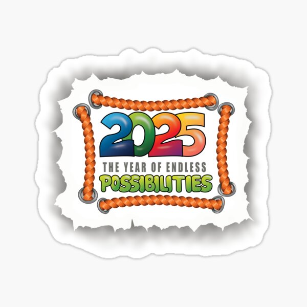 Item preview, "Embrace 2025's Boundless Opportunities" designed and sold by RhonDesign.