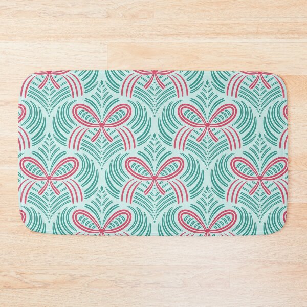 Item preview, Red and Green Stylized Bow Design designed and sold by Elisabeth Coelfen.