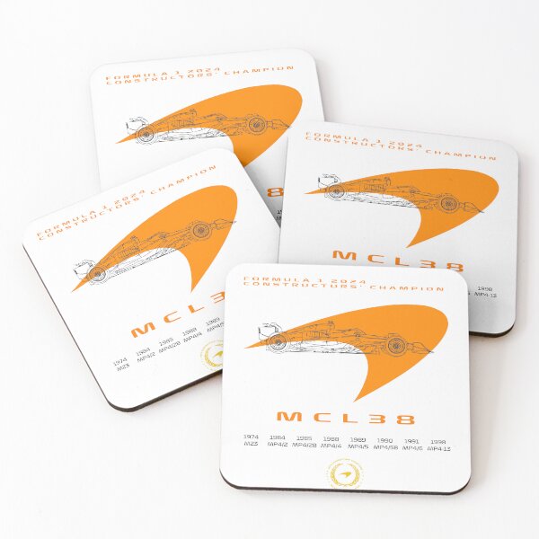 Item preview, McLaren 2024 contructor champions  designed and sold by Pink Polar F1.