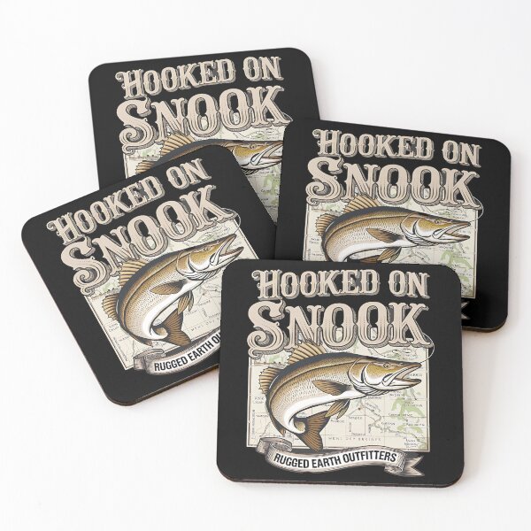 Item preview, Hooked on snook - Snook - Snook fish - Snook fishing - Wicked fish designed and sold by JansenGS.