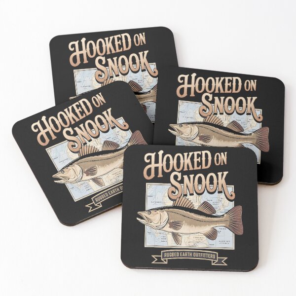 Item preview, Hooked on snook - Snook - Snook fish - Snook fishing - Wicked fish designed and sold by JansenGS.