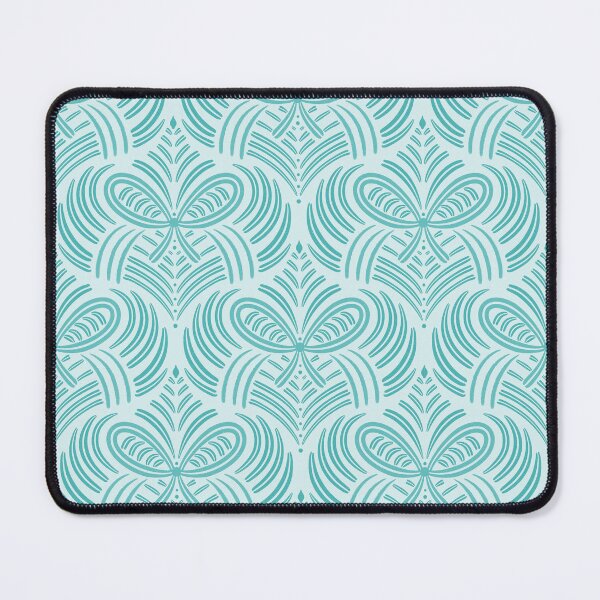 Item preview, Turquoise Stylized Bow Design on Aqua designed and sold by Elisabeth Coelfen.