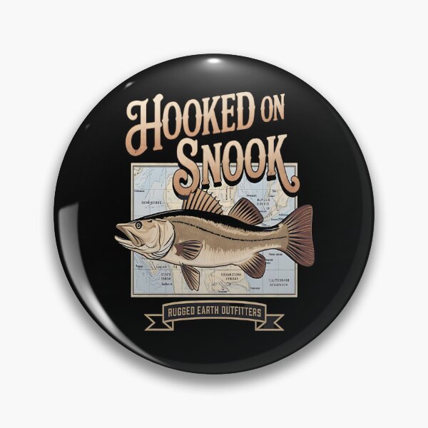 Item preview, Hooked on snook - Snook - Snook fish - Snook fishing - Wicked fish designed and sold by JansenGS.