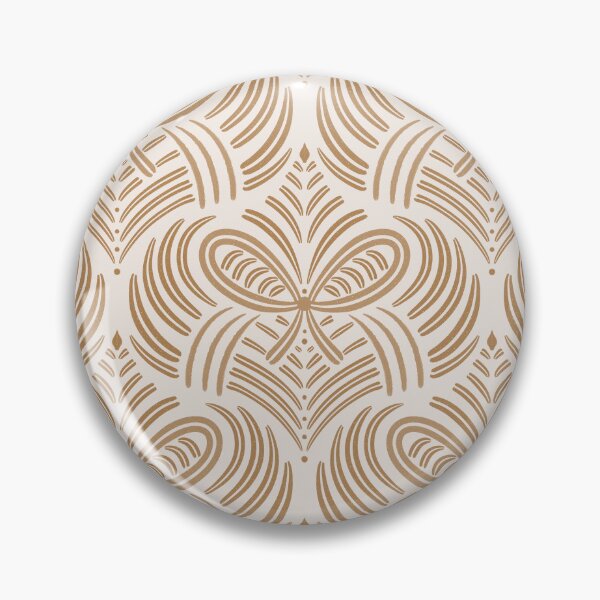 Item preview, Golden Beige Stylized Bow Design designed and sold by Elisabeth Coelfen.