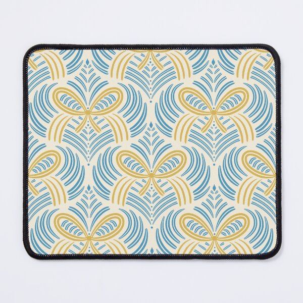 Item preview, Golden and Blue Stylized Bow Design designed and sold by Elisabeth Coelfen.