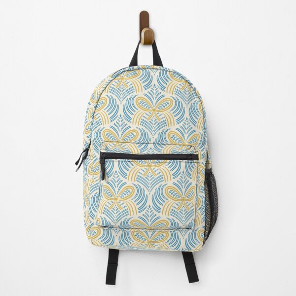 Item preview, Golden and Blue Stylized Bow Design designed and sold by Elisabeth Coelfen.