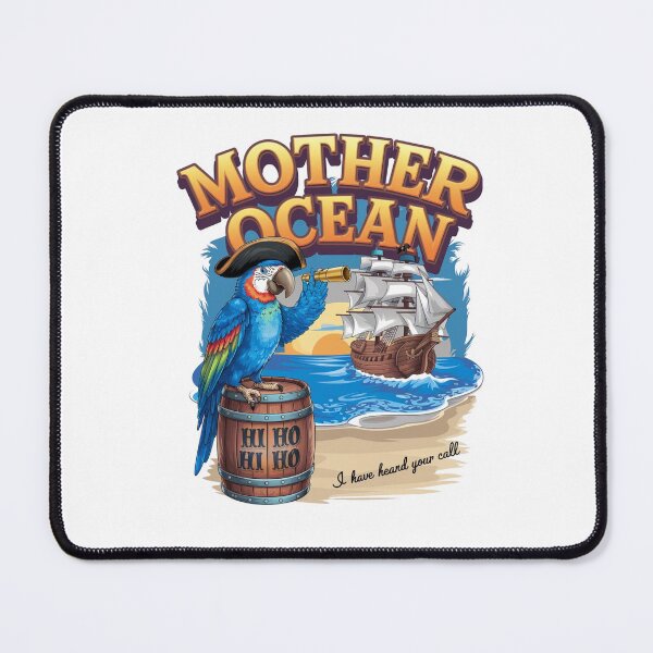 Item preview, Mother ocean - Yes i am a pirate - Nautica - Set sail - pirates booty - Yachting club - Yachting world - Cruising sailboat designed and sold by JansenGS.