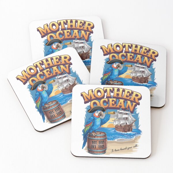 Item preview, Mother ocean - Yes i am a pirate - Nautica - Set sail - pirates booty - Yachting club - Yachting world - Cruising sailboat designed and sold by JansenGS.