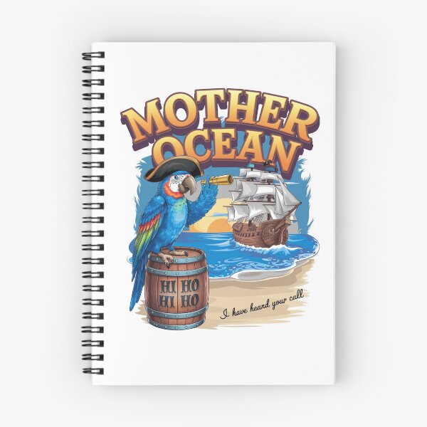 Item preview, Mother ocean - Yes i am a pirate - Nautica - Set sail - pirates booty - Yachting club - Yachting world - Cruising sailboat designed and sold by JansenGS.