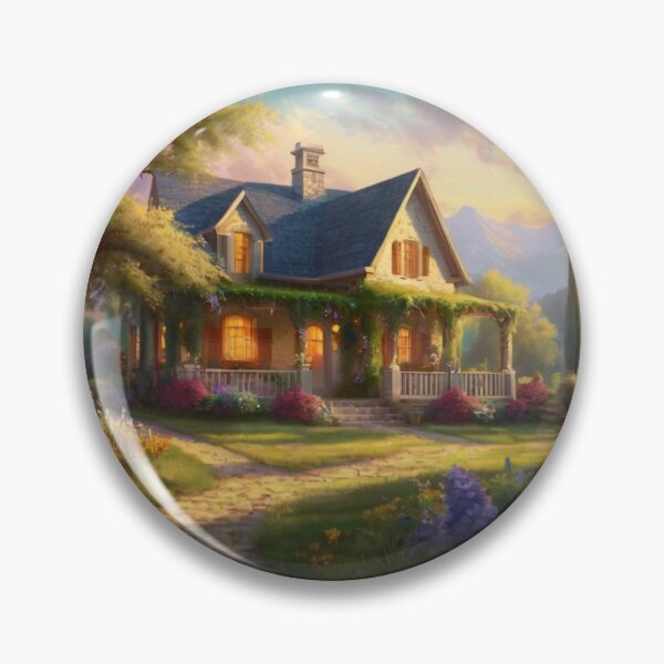 Item preview, Hidden Farmhouse in the Secret Garden designed and sold by BlareBlare.