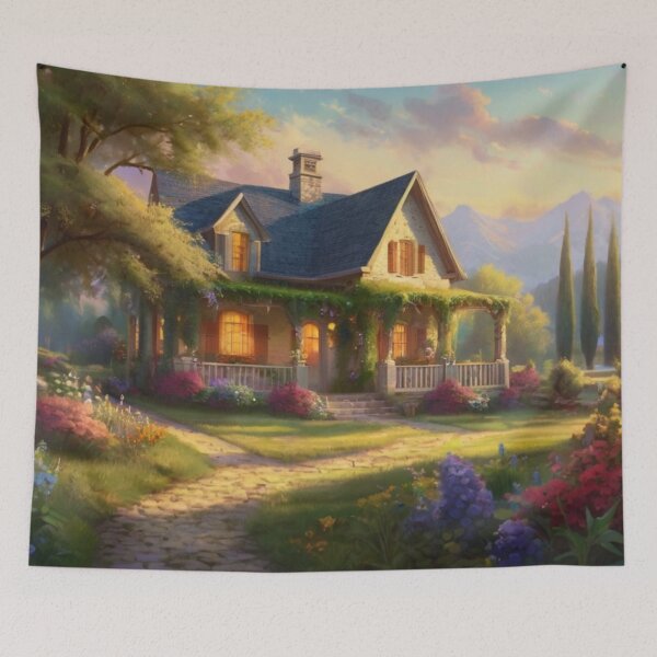 Item preview, Hidden Farmhouse in the Secret Garden designed and sold by BlareBlare.