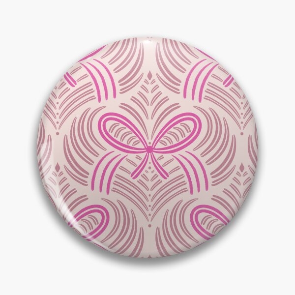 Item preview, Hot Pink and Blush Stylized Bow Design designed and sold by Elisabeth Coelfen.
