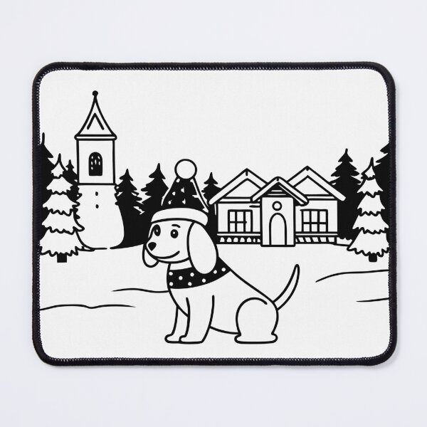 Item preview, Dog hopes to have white Christmas in Hong Kong designed and sold by Cyronchan.