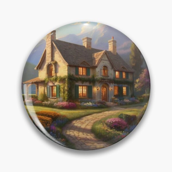 Item preview, Farmhouse Retreat Among Secret Blooms designed and sold by BlareBlare.