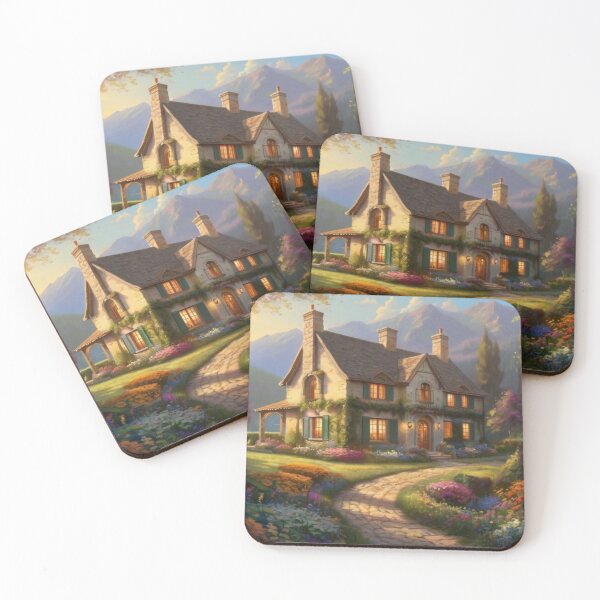 Item preview, Farmhouse Retreat Among Secret Blooms designed and sold by BlareBlare.