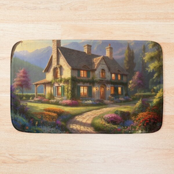 Item preview, Farmhouse Retreat Among Secret Blooms designed and sold by BlareBlare.