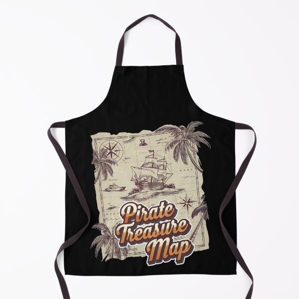 Item preview, Pirate treasure map - Blackbeard pirate - Pirates hometown - Coastal pirates - Pirates bay - Seaborne - Pirates code designed and sold by JansenGS.