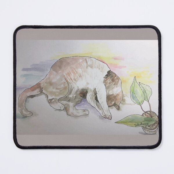 Item preview, Sleepy Catty  designed and sold by tuyetstudio.