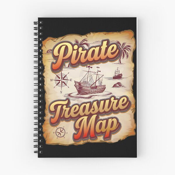 Item preview, Pirate treasure map - Blackbeard pirate - Pirates hometown - Coastal pirates - Pirates bay - Seaborne - Pirates code designed and sold by JansenGS.