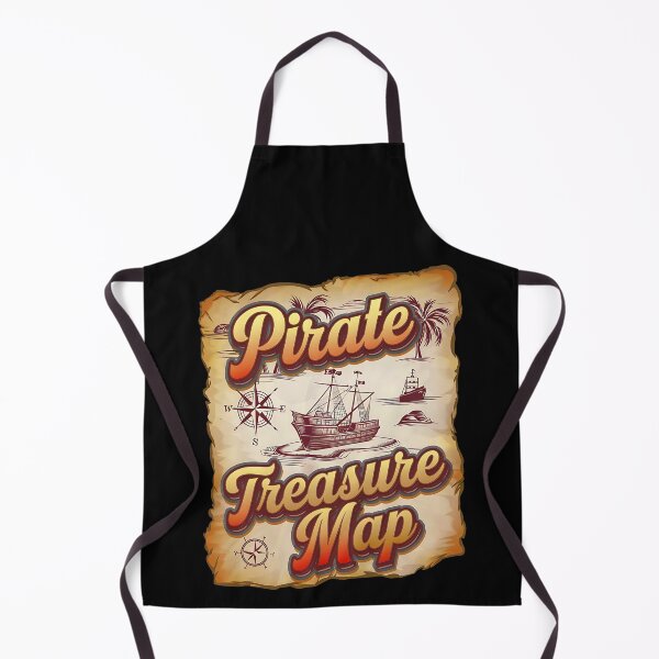Item preview, Pirate treasure map - Blackbeard pirate - Pirates hometown - Coastal pirates - Pirates bay - Seaborne - Pirates code designed and sold by JansenGS.