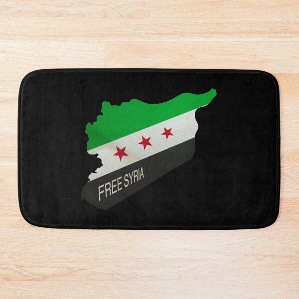 Item preview, Syria revolution flag map designed and sold by Mo5tar.