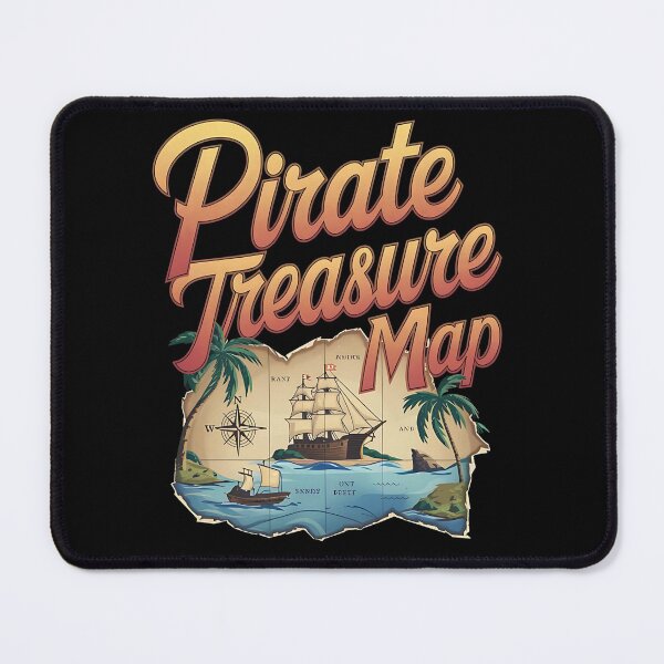 Item preview, Pirate treasure map - Blackbeard pirate - Pirates hometown - Coastal pirates - Pirates bay - Seaborne - Pirates code designed and sold by JansenGS.