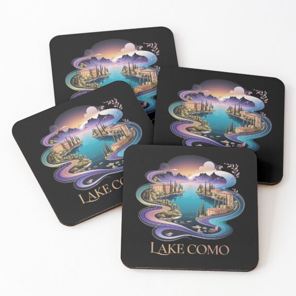 Item preview, Lake Como - The perfect gift for travel lovers, Italian landscapes enthusiasts, and those with an elegant sense of style. designed and sold by ZyziowskyArt.