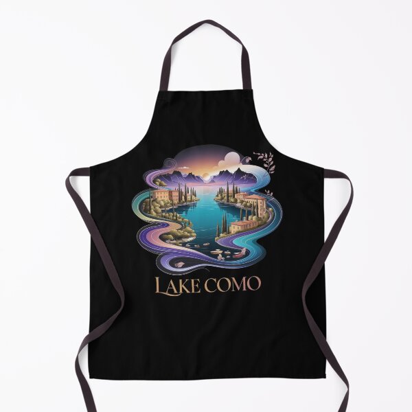 Item preview, Lake Como - The perfect gift for travel lovers, Italian landscapes enthusiasts, and those with an elegant sense of style. designed and sold by ZyziowskyArt.