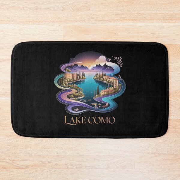 Item preview, Lake Como - The perfect gift for travel lovers, Italian landscapes enthusiasts, and those with an elegant sense of style. designed and sold by ZyziowskyArt.