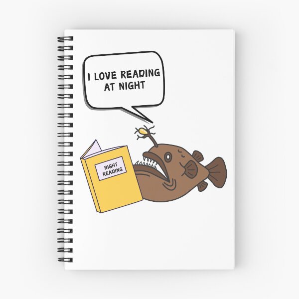 Item preview, I love reading at night designed and sold by BritishDelights.