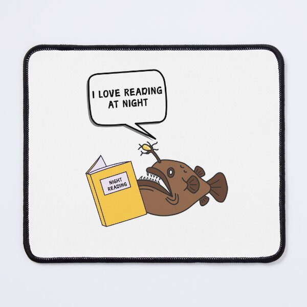 Item preview, I love reading at night designed and sold by BritishDelights.