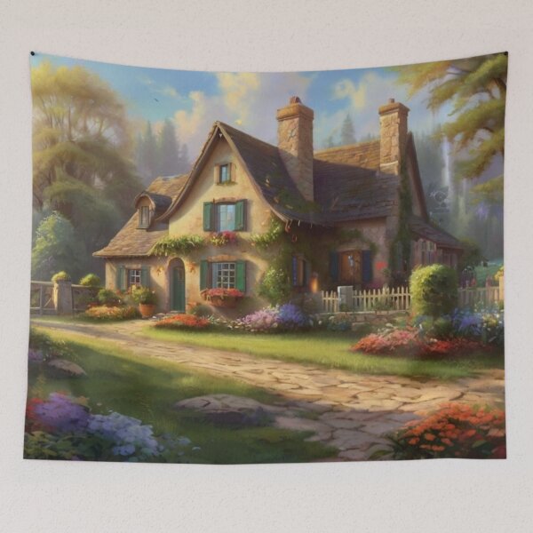 Item preview, Maison Serenity in a Hidden Garden Oasis designed and sold by BlareBlare.