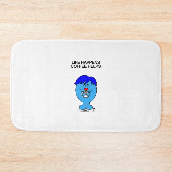 Item preview, Mr Men Life Happens Coffee Helps designed and sold by Scat the cat.