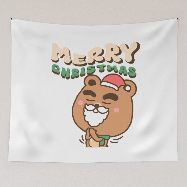 Item preview, Santa Bear is Merry Christmas designed and sold by JiraVibes.