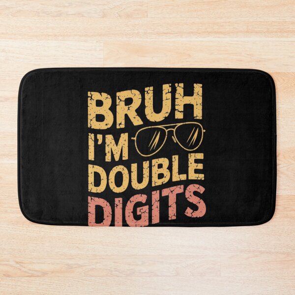 Item preview, Bruh I'm Double Digits 10th Birthday Retro Sunglasses designed and sold by Hananiah Merch.