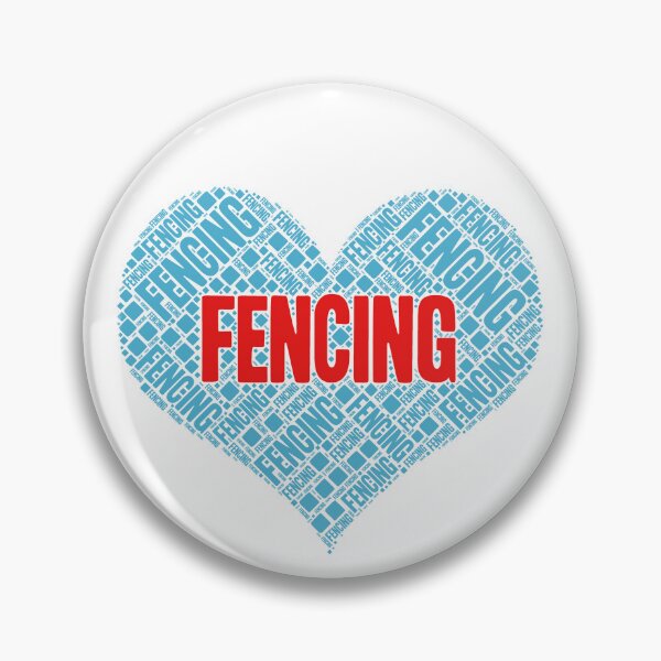 Item preview,  Art Heart Design Gifts for Fencing Lovers designed and sold by Maniutek.