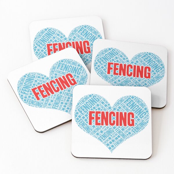 Item preview,  Art Heart Design Gifts for Fencing Lovers designed and sold by Maniutek.