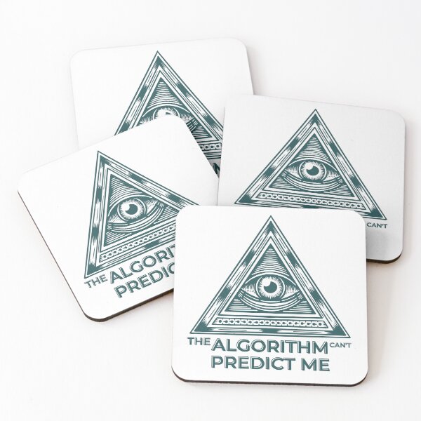 Item preview, The Algorithm Can't Predict Me – Eye of Mystery Design designed and sold by DesignDazzles.