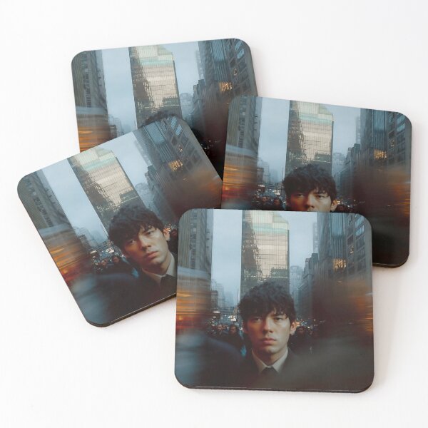 Item preview, Young asian Man Standing in Busy City Street Surrounded by Motion Blur designed and sold by regnumsaturni.
