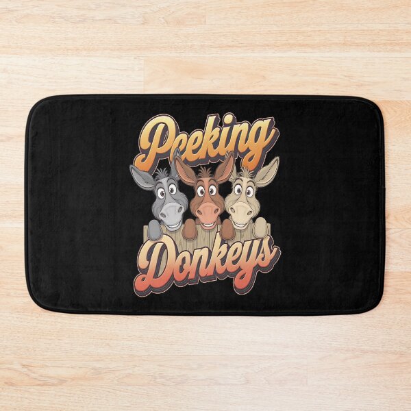 Item preview, Peeking donkeys - Donkey whisperer - Donkeys are awesome - Donkey charms - Donkey nature designed and sold by JansenGS.