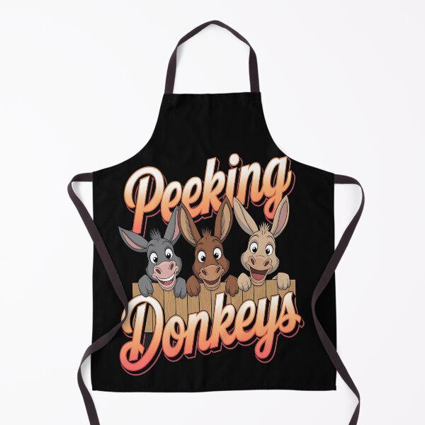 Item preview, Peeking donkeys - Donkey whisperer - Donkeys are awesome - Donkey charms - Donkey nature designed and sold by JansenGS.