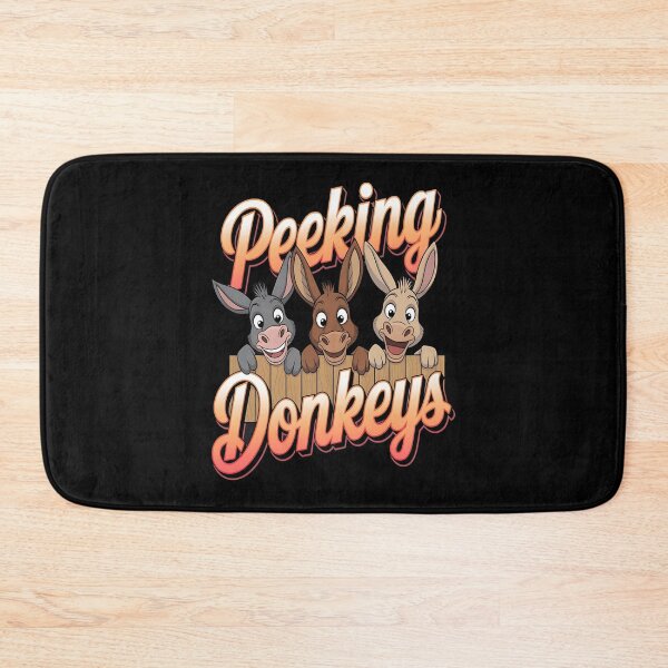 Item preview, Peeking donkeys - Donkey whisperer - Donkeys are awesome - Donkey charms - Donkey nature designed and sold by JansenGS.