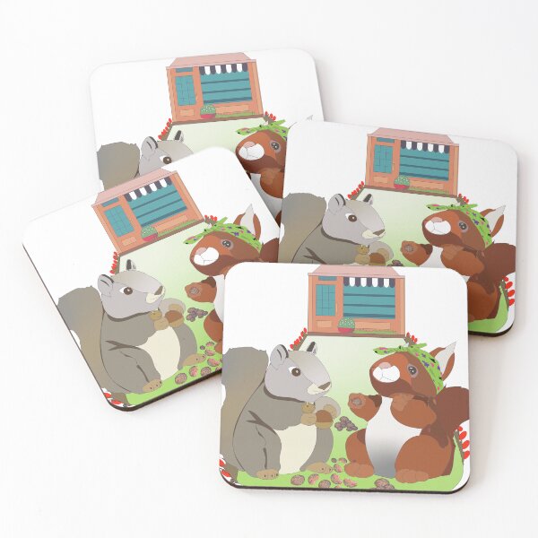Item preview, Squirrels & Nuts designed and sold by Mira  Markusfeld.