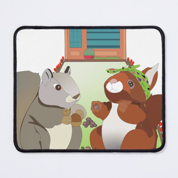 Item preview, Squirrels & Nuts designed and sold by Mira Markusfeld.